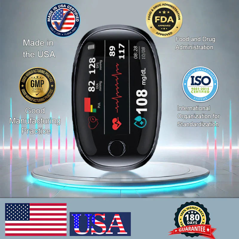 🌟Special Offer: Save 50%🌟 Non-Invasive Blood Glucose Meter